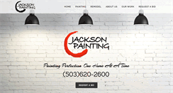 Desktop Screenshot of jacksonpainting.com